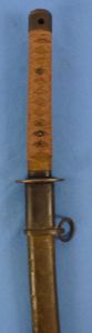 WWII Japanese Late War Type 95 NCO Sword with Wooden …