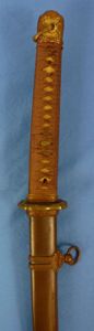 Signed WWI Japanese Army Officer Shin Gunto Sword