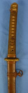 Signed WWII Japanese Army Officer Shin Gunto Sword
