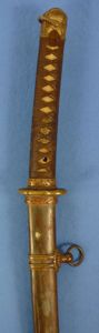 Signed WWII Japanese Army Officer Shin Gunto Sword