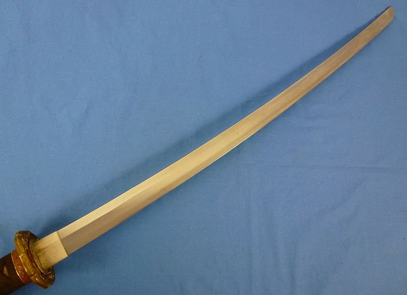 Signed 1943 Dated Japanese Army Officer Shin Gunto Sword — image 4