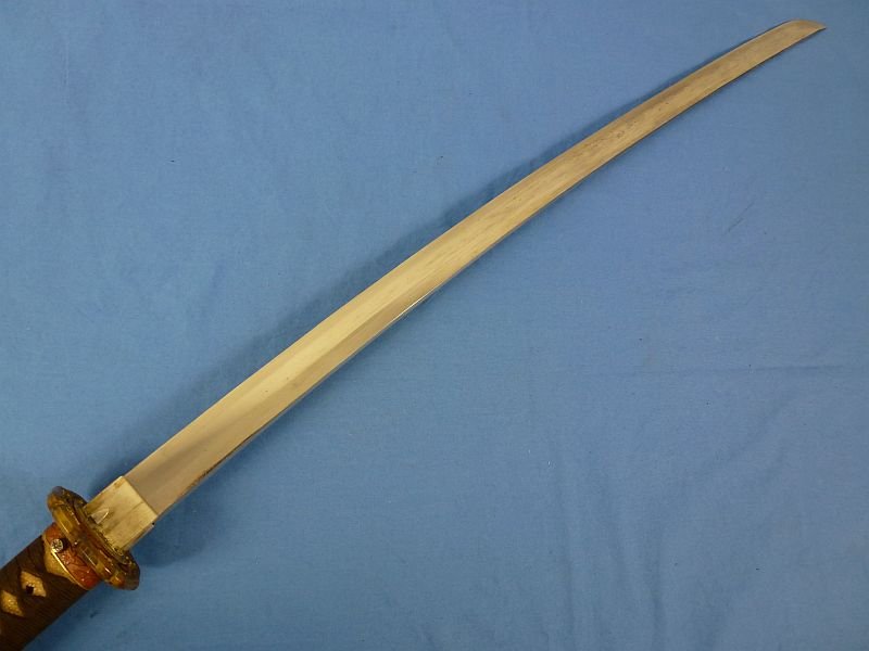 Signed 1943 Dated Japanese Army Officer Shin Gunto Sword — image 5