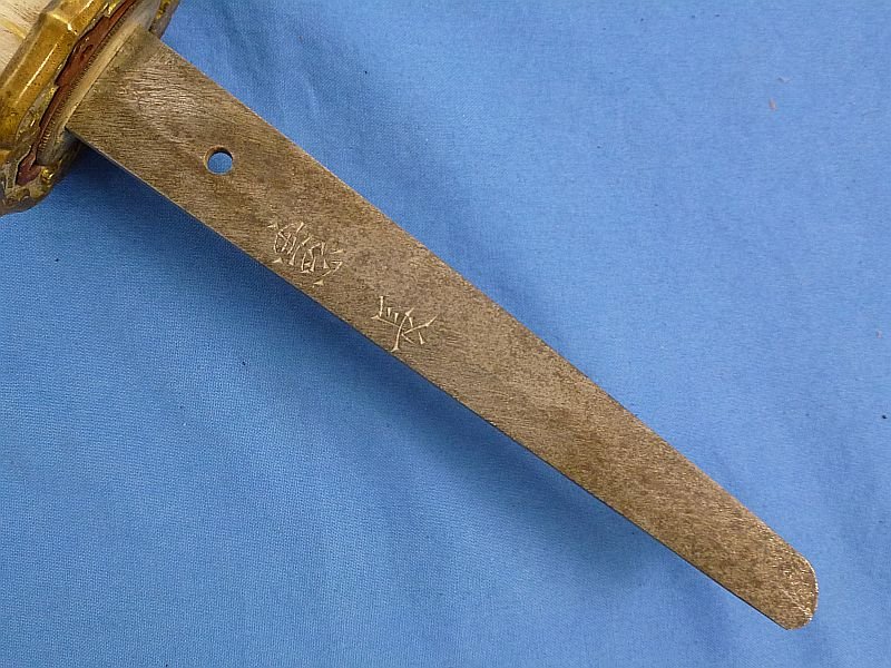 Signed 1943 Dated Japanese Army Officer Shin Gunto Sword — image 9