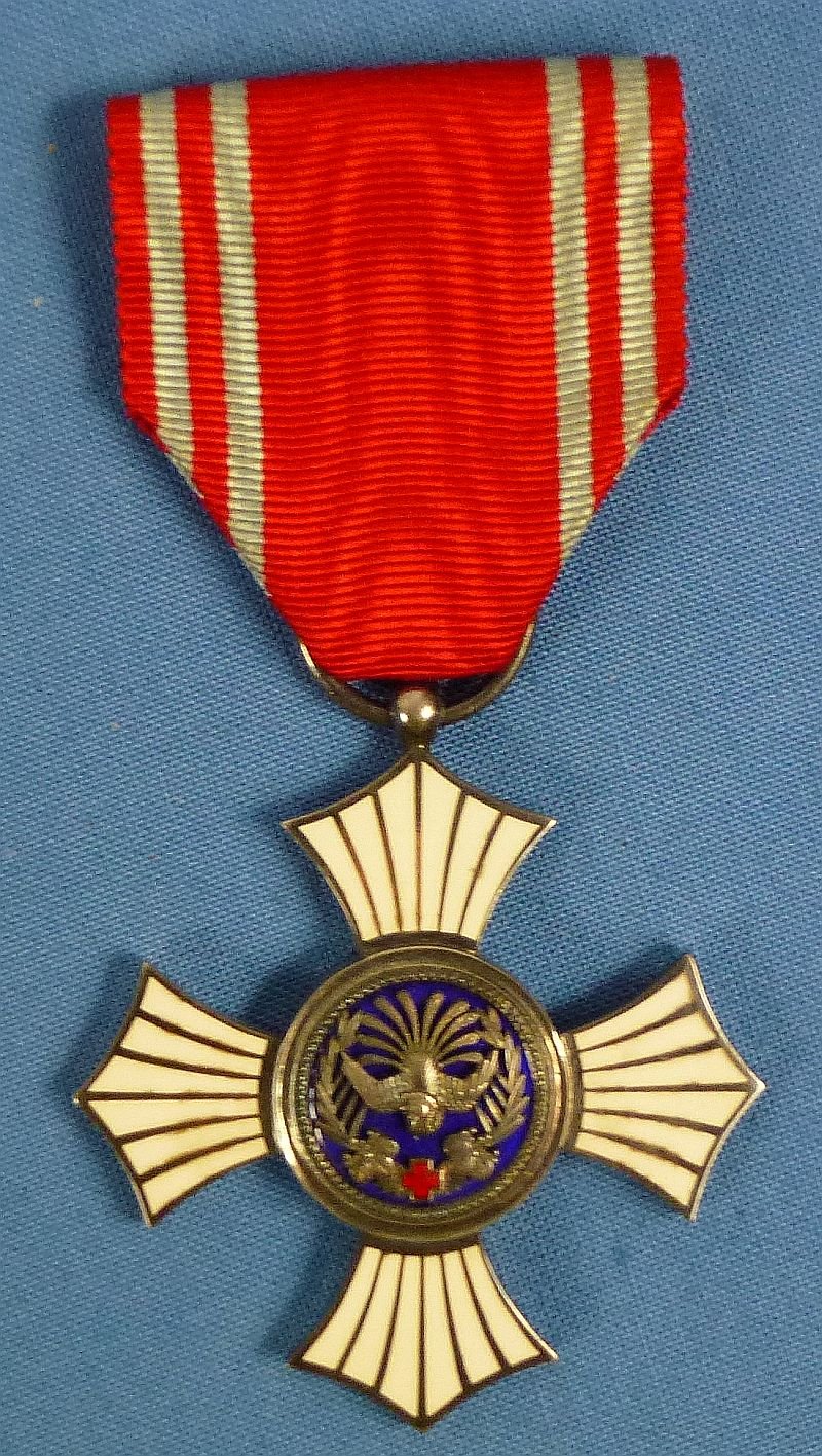 Cased Imperial Japanese Red Cross Silver Merit Order — image 2