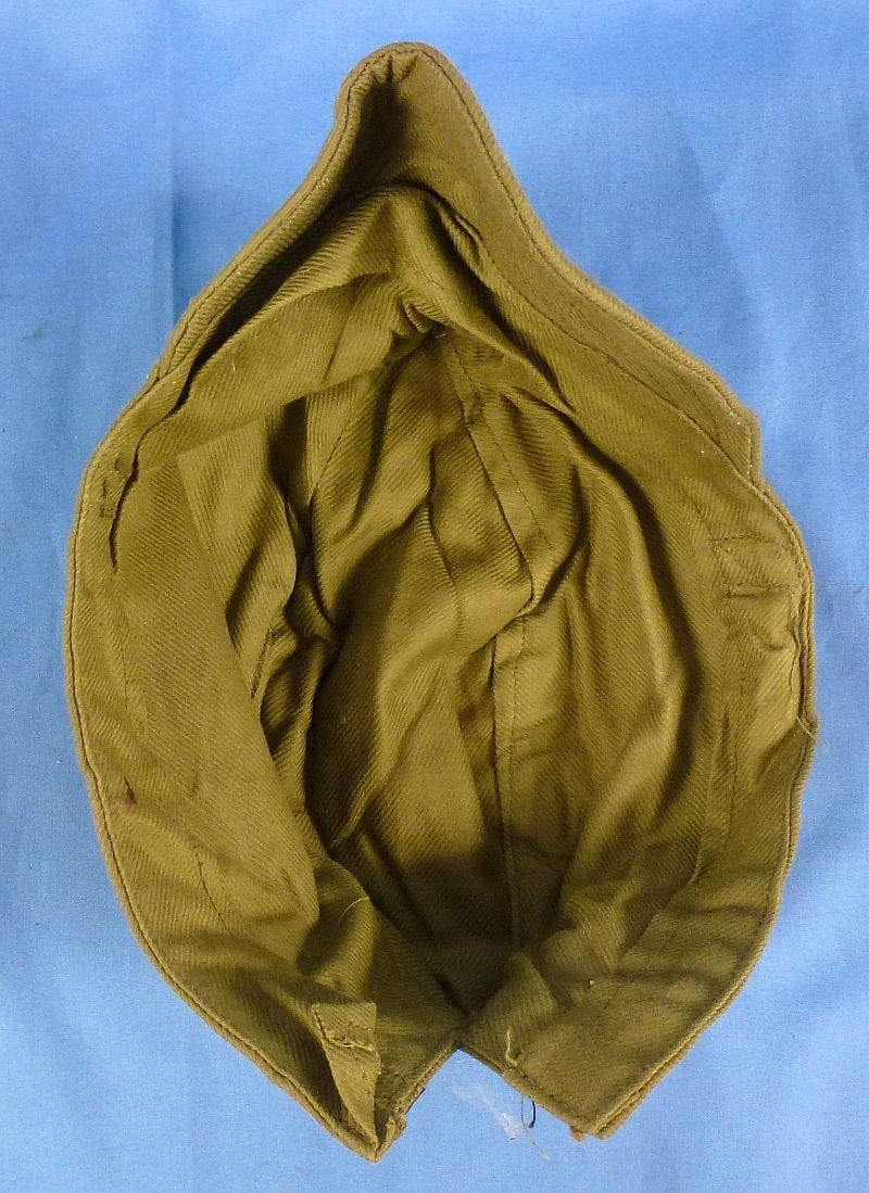 Near Mint Unissued WWII Japanese Navy Petty Officer Green Cotton Field Cap — image 7