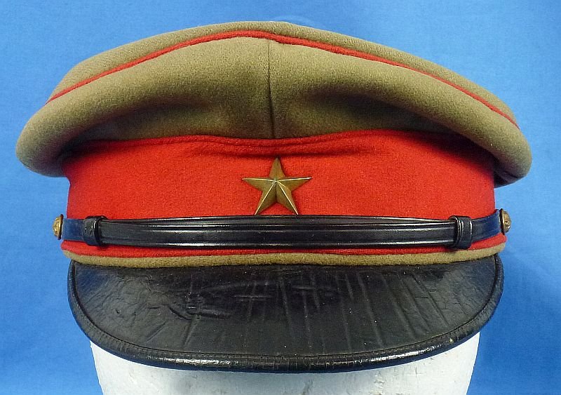 WWII Japanese Army Officer Visor Cap — image 2