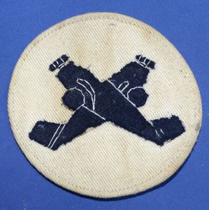 WWII Japanese Navy 2nd Class Seaman Air Maintenance Branch Round …