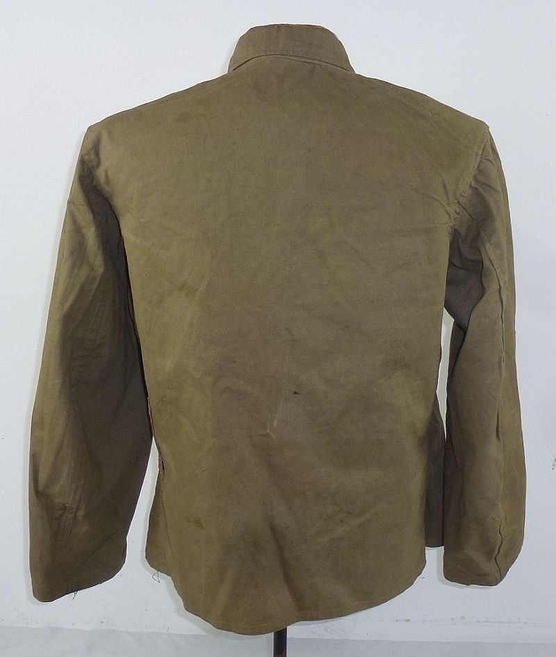 1945 Dated Japanese Army EM/NCO 2 Pocket Cotton Tunic — image 3