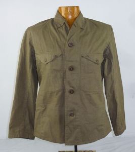 1945 Dated Japanese Army EM/NCO 2 Pocket Cotton Tunic