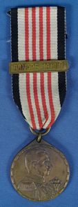 Imperial German Colonial Service Medal with 'Ponape 1910/11' Bar