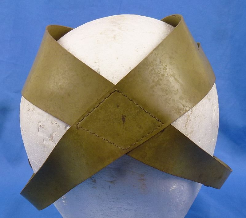 WWII Japanese Civil Defense Gas Mask in Metal Carrying Canister — image 6