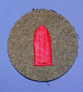 Coastal Artillery 2nd Class Gunner Chevron