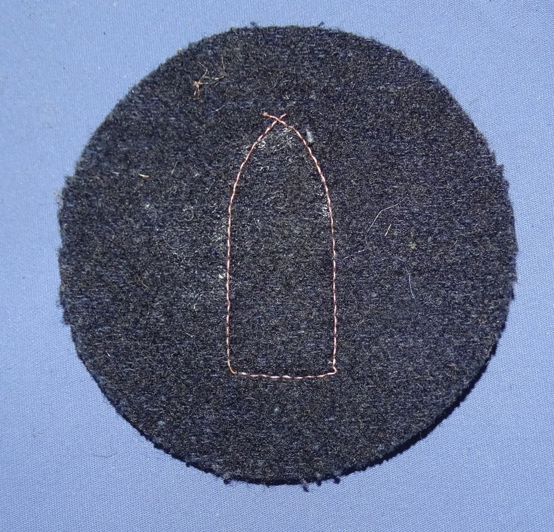 Coastal Artillery 2nd Class Gunner Chevron — image 2