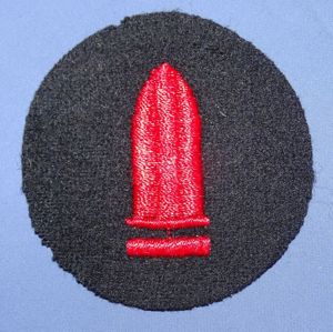 Coastal Artillery 1st Class Gunner Chevron