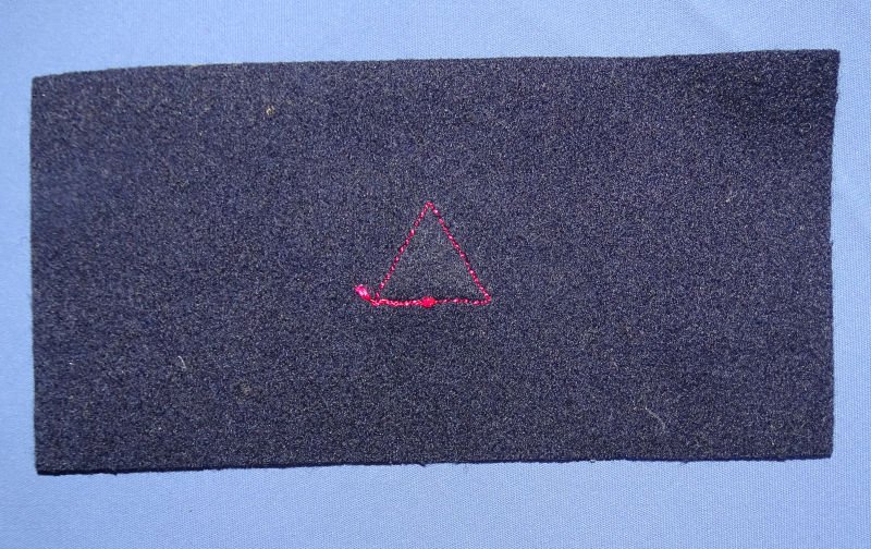 Coast Artillery 2nd Class Observer Chevron — image 2