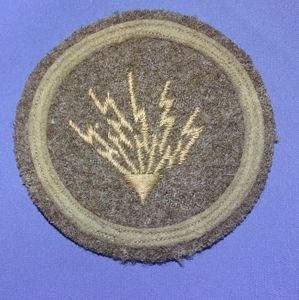 Coast Artillery Casemate Electrician Chevron