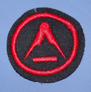 Coast Artillery Plotter 1st Class Chevron