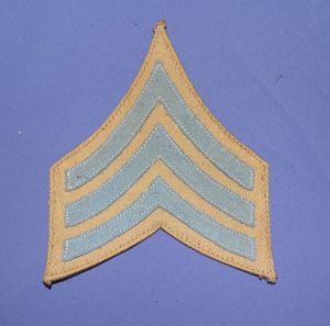 1902 Infantry Sergeant's Chevron