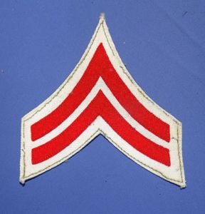 1902 Artillery Corporal's Chevron