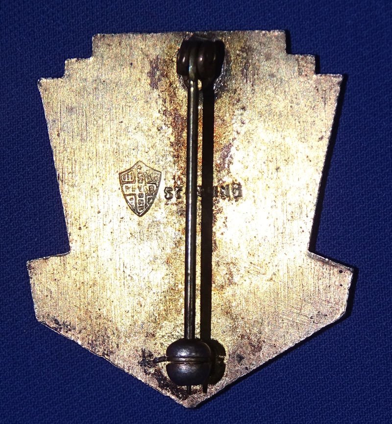 WWII Sterling 517th Air Defense Artillery DI/Crest — image 2