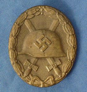 1939 Silver Wound Badge Marked '92' (Josef Rucker & Sohn)