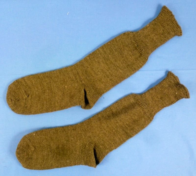 WWII Japanese Military Issue Woolen Socks — image 2