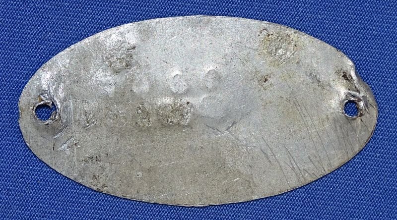 WWII Japanese Navy Type KS2 Amphibious Tank Identification Plate — image 2