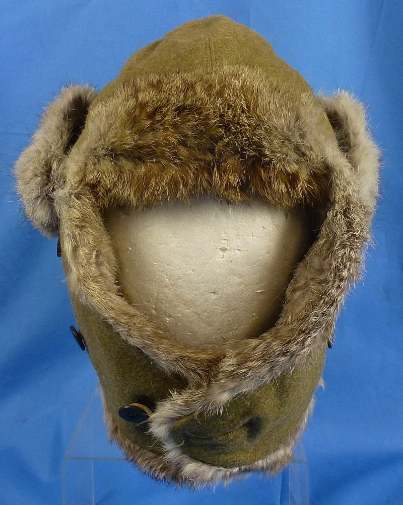 1941 Dated Japanese Army Fur Cap — image 2
