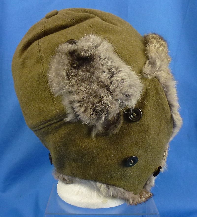 1941 Dated Japanese Army Fur Cap — image 3