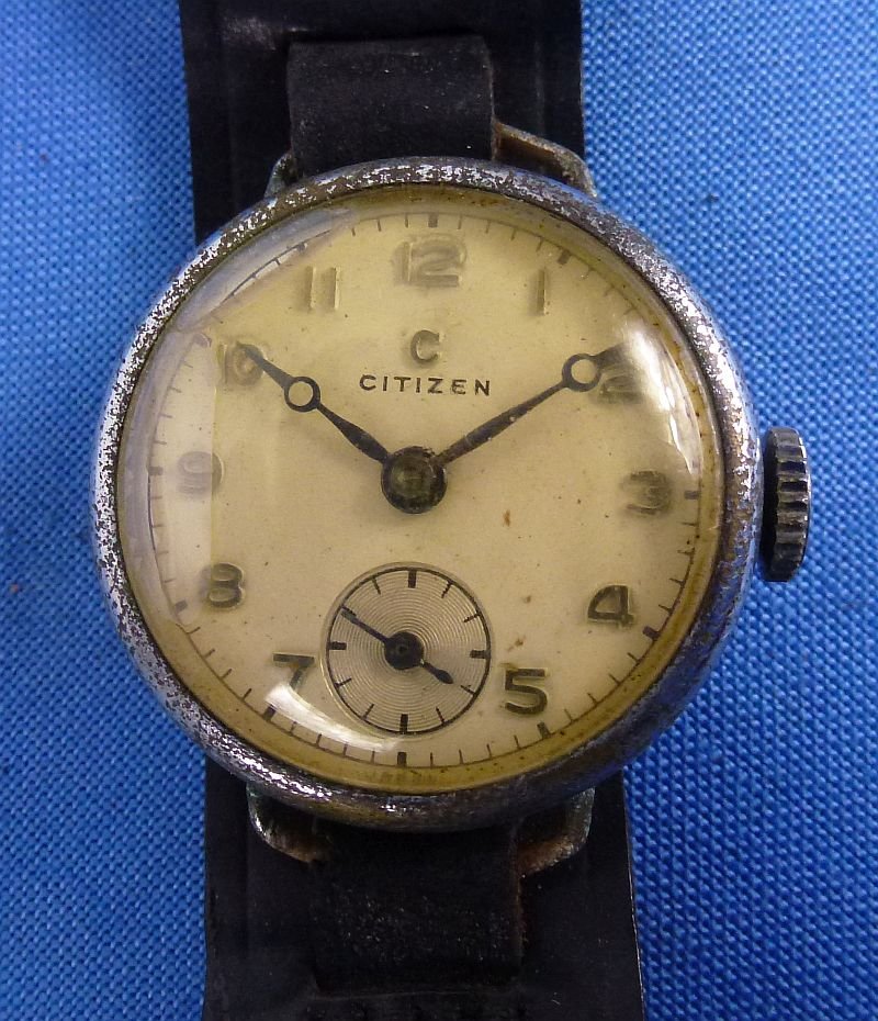 WWII Japanese Citizen Brand Wristwatch — image 2