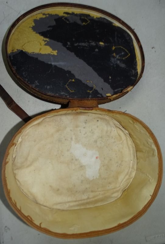 Cased WWII Senior Japanese Army Officer Dress Cap — image 10