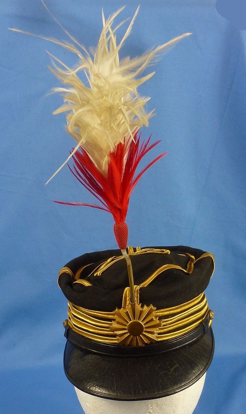 Cased WWII Senior Japanese Army Officer Dress Cap — image 2