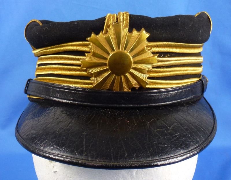 Cased WWII Senior Japanese Army Officer Dress Cap — image 3