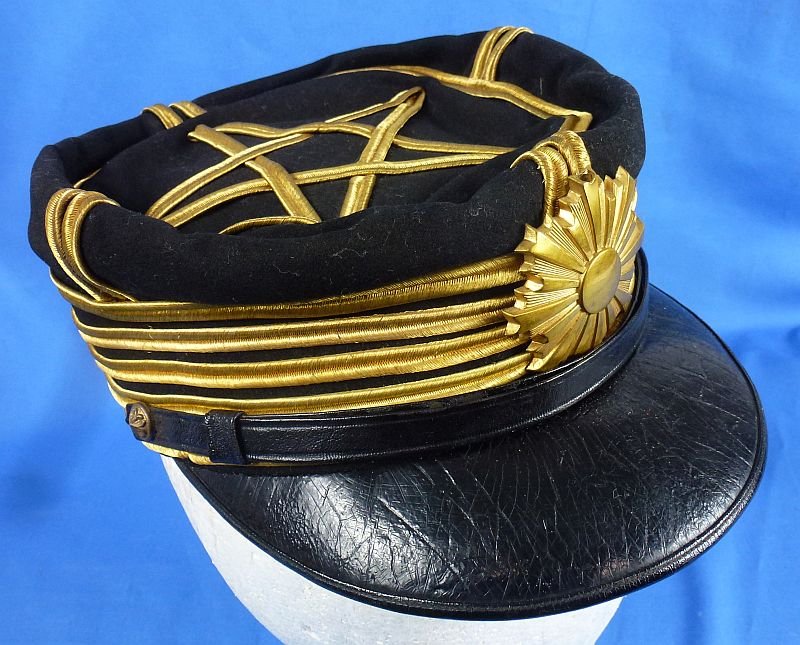Cased WWII Senior Japanese Army Officer Dress Cap — image 4