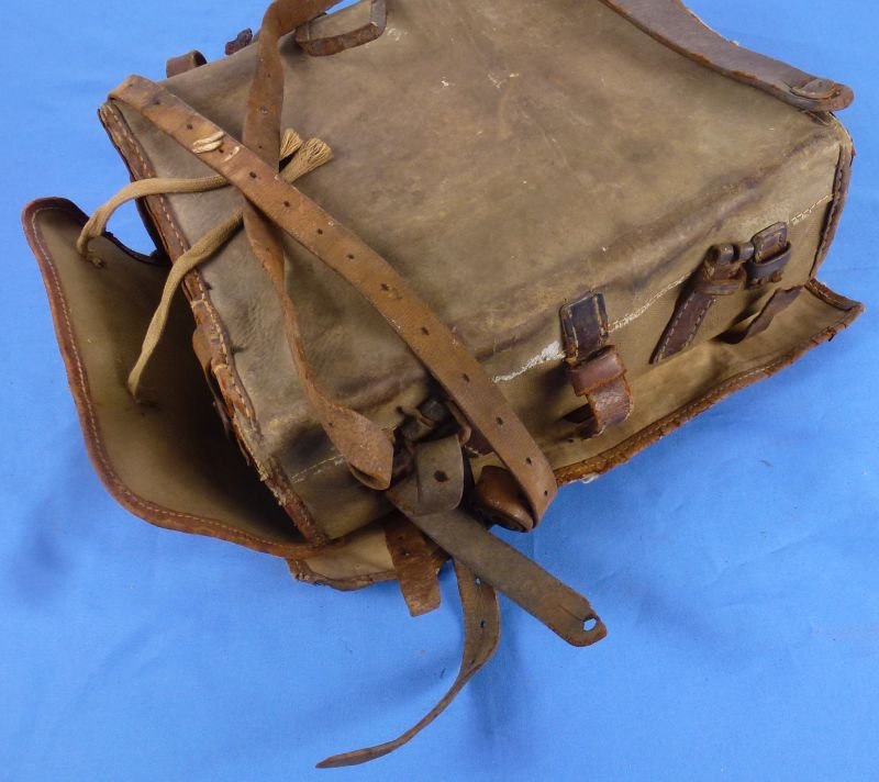 1937 Dated Japanese Army EM/NCO Wooden Frame Backpack — image 3