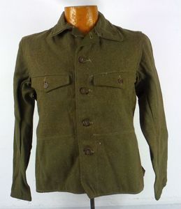 1945 Dated Unissued Japanese Army EM/NCO 2 Pocket Wool Tunic