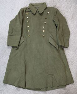 WWII Japanese Army Officer Wool Overcoat