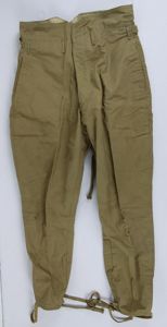 WWII Japanese Army EM/NCO Lined Cotton Trousers