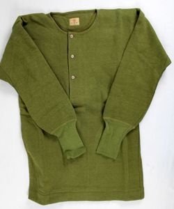 WWII Japanese Army Officer Wool Winter Undershirt