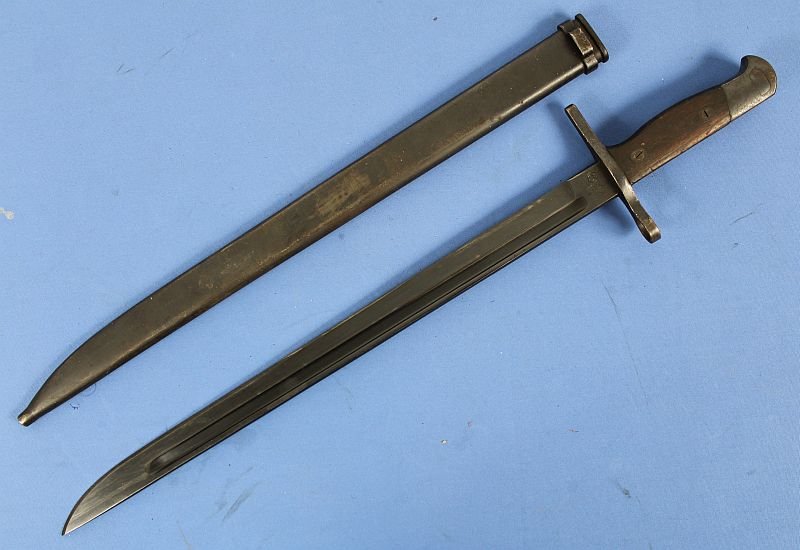 WWII Japanese Arisaka Rifle Bayonet by Toyoda Automatic Loom Works under Nagoya Arsenal Supervision — image 3