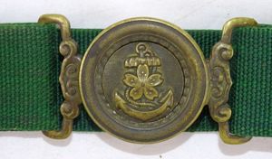 WWII Japanese Navy Officer Web Belt – Using Parachute Harness