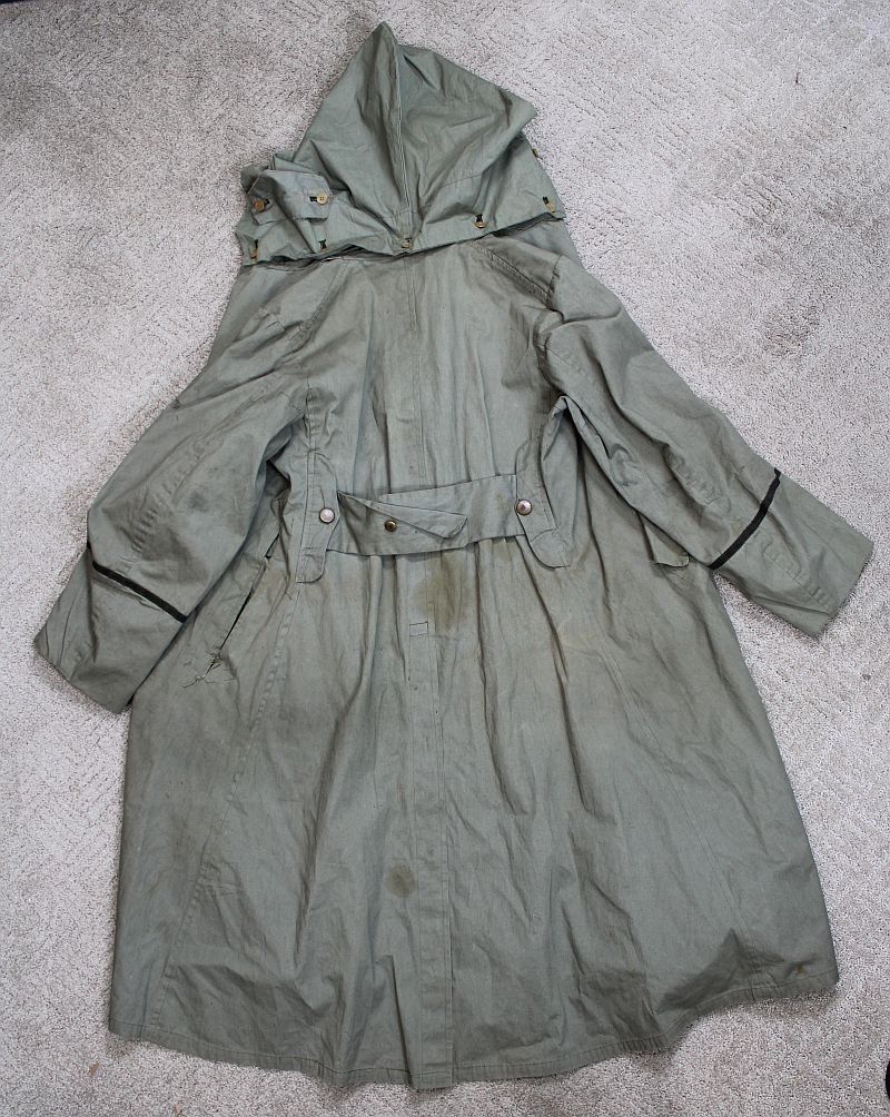 Named WWII Japanese Army Officer's Raincoat — image 3