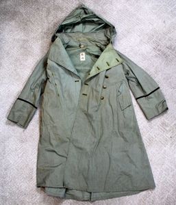 Named WWII Japanese Army Officer's Raincoat