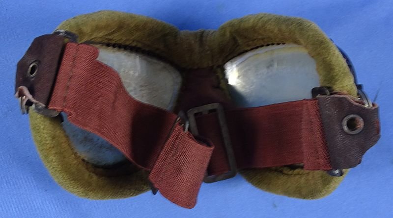 Cased WWII Japanese Pilot Goggles — image 3