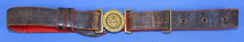 WWII Japanese Fire Officer Belt — image 3
