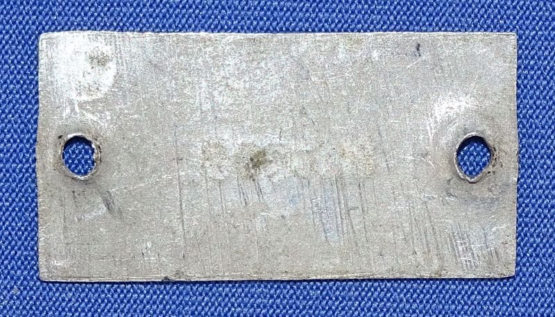 WWII Japanese Aircraft Identification Plate — image 2