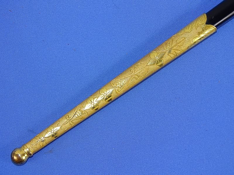 Japanese Meiji Era Type 19 Sonin Level Diplomatic and Civil Official's Dress Sword — image 10