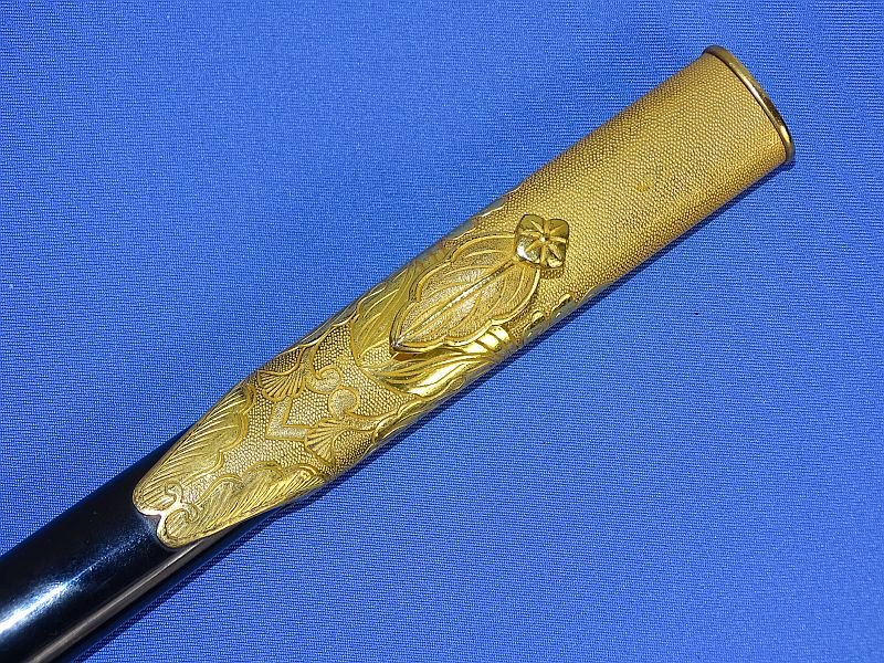 Japanese Meiji Era Type 19 Sonin Level Diplomatic and Civil Official's Dress Sword — image 9
