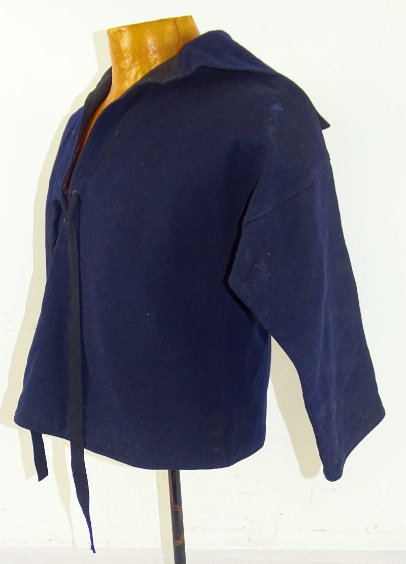 Named WWII Japanese Seaman's Blue Jumper — image 2