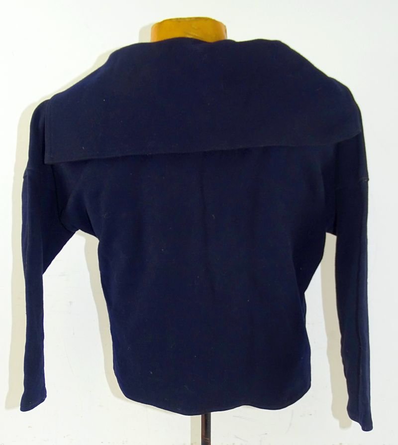 Named WWII Japanese Seaman's Blue Jumper — image 3